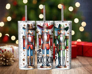 Cowboy Nutcracker Tumbler