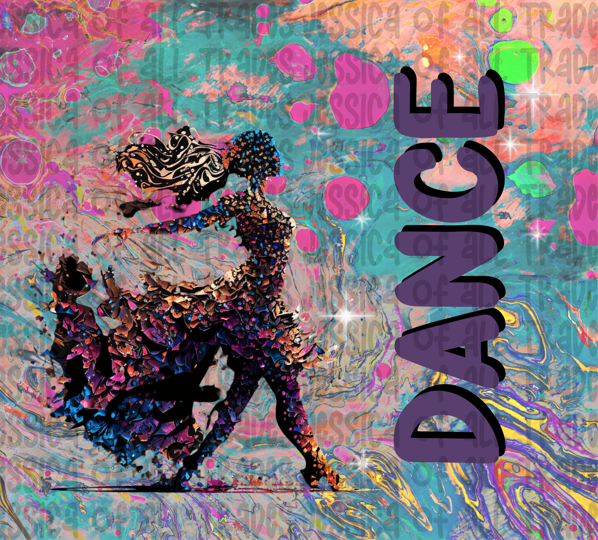 Swirl Dance Tumbler