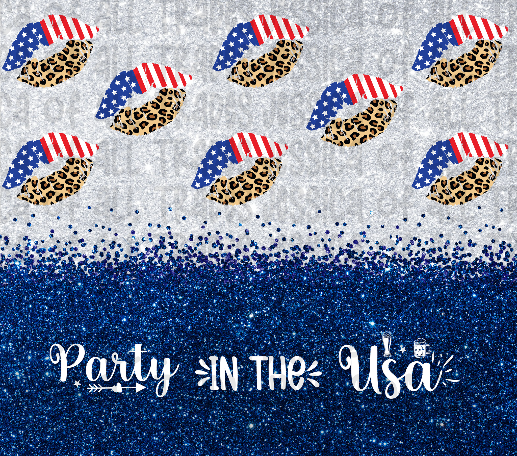 Party in the USA Lips Tumbler