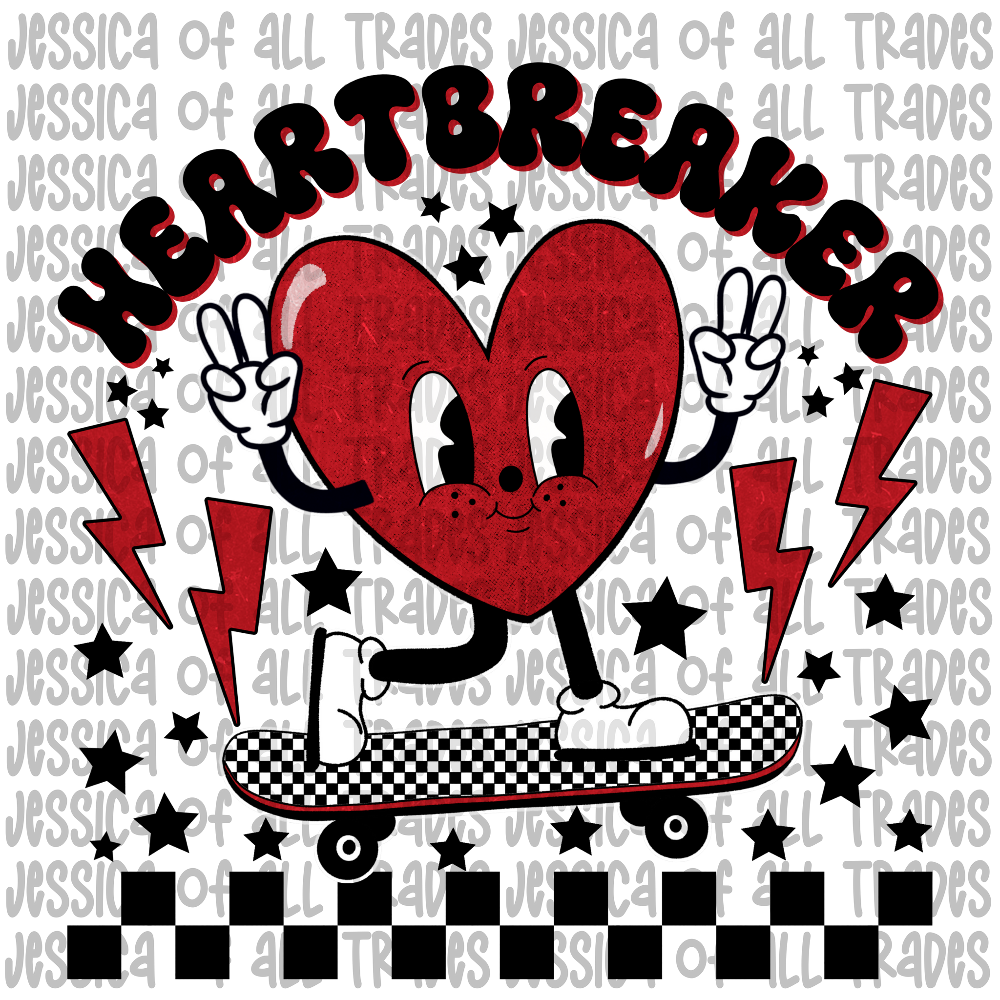Heartbreaker Skateboarding Tumbler