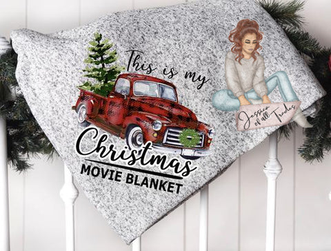 This is My Christmas Watching Blanket
