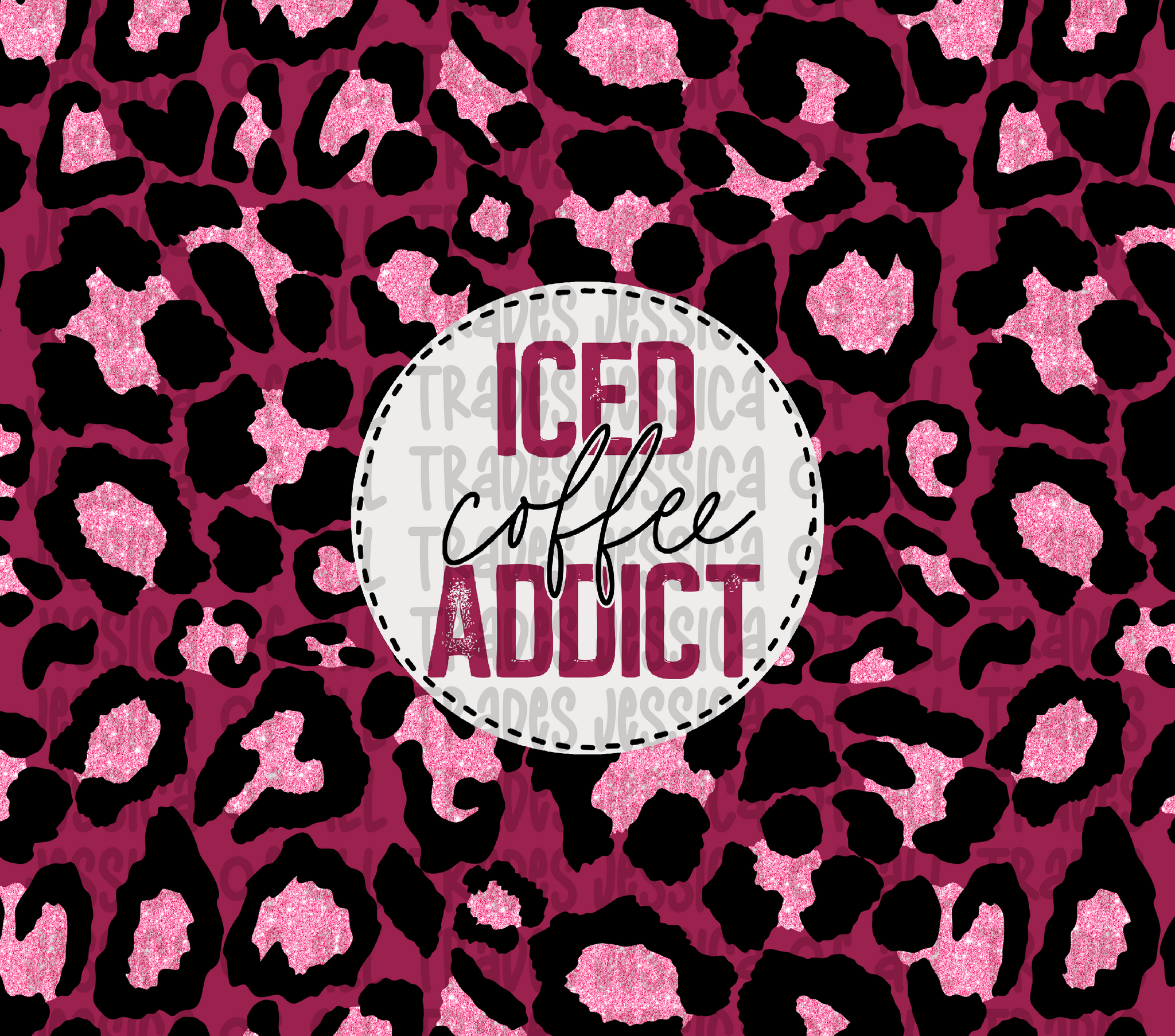 Iced Coffee Addict Tumbler