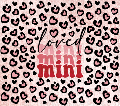 Loved Mini Valentine Tumbler
