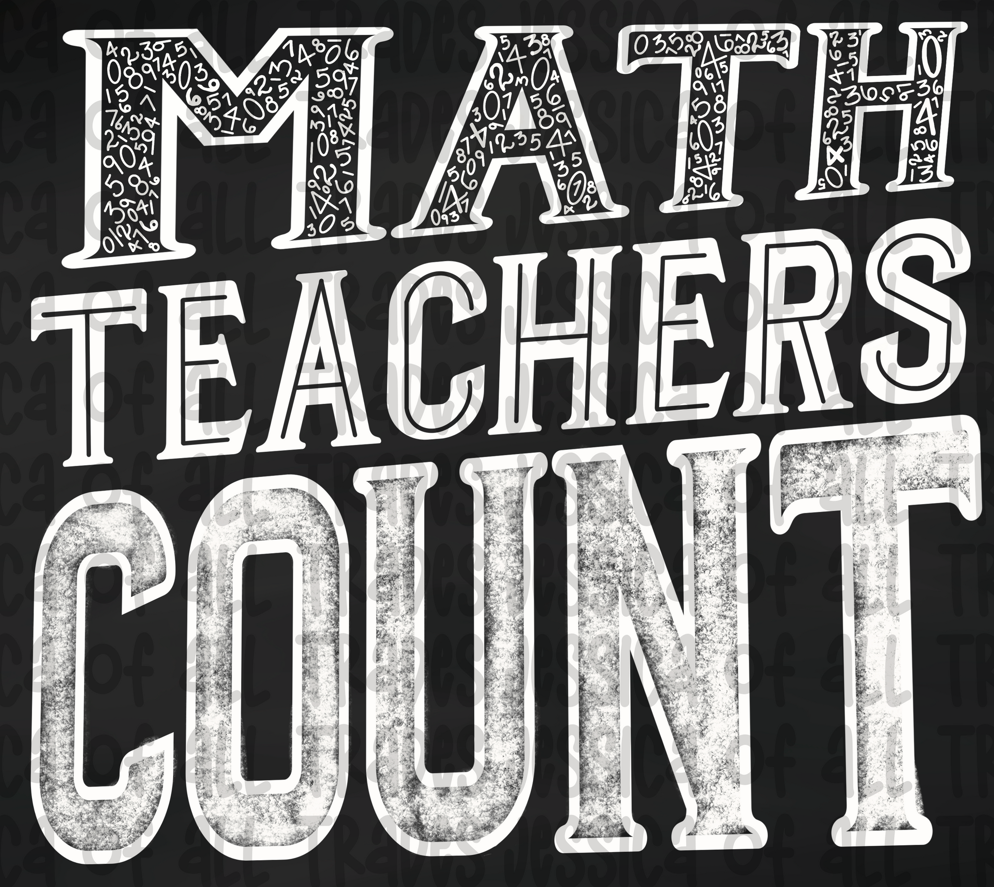 Math Teachers Count Tumbler