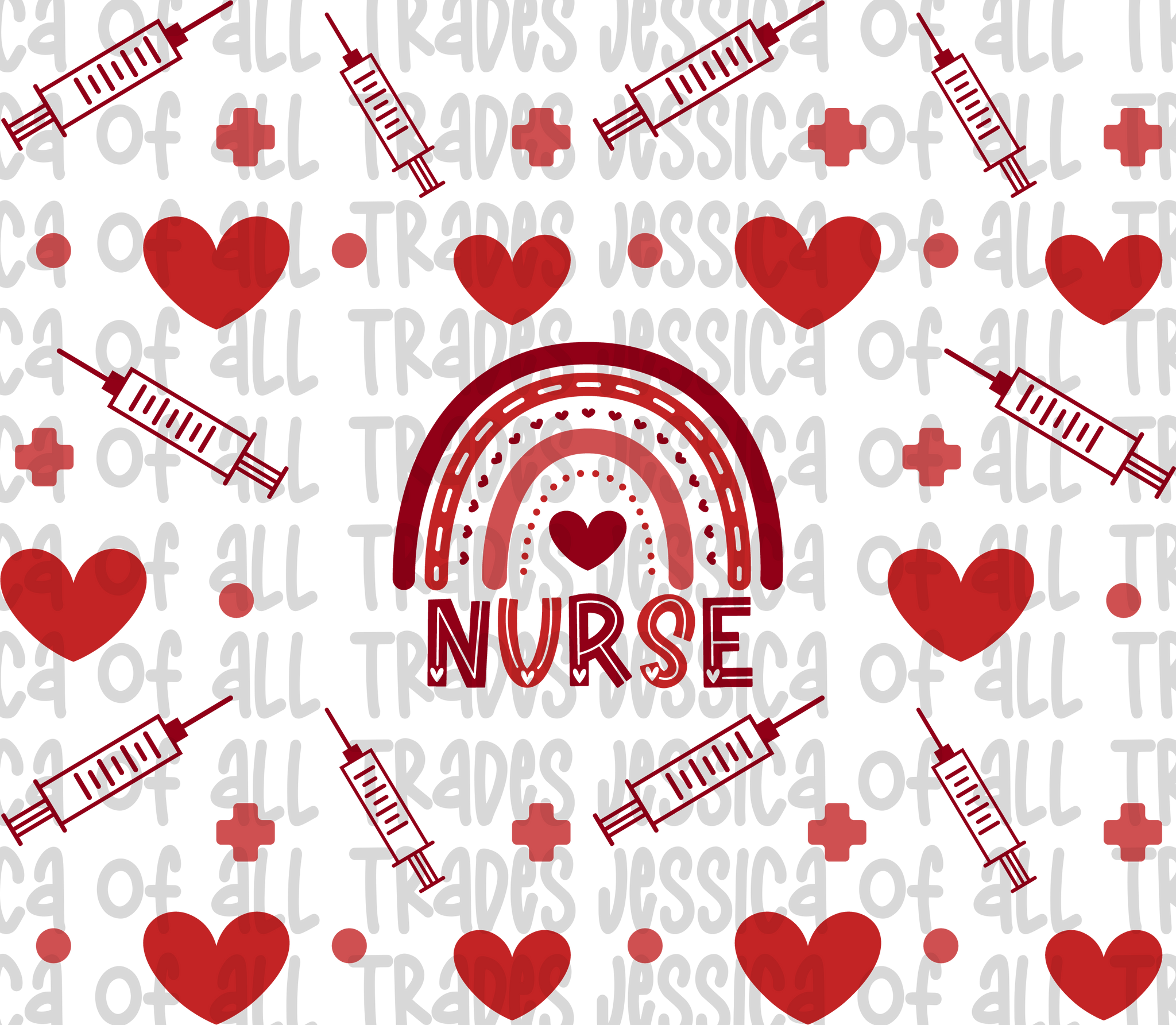Nurse Valentine Tumbler