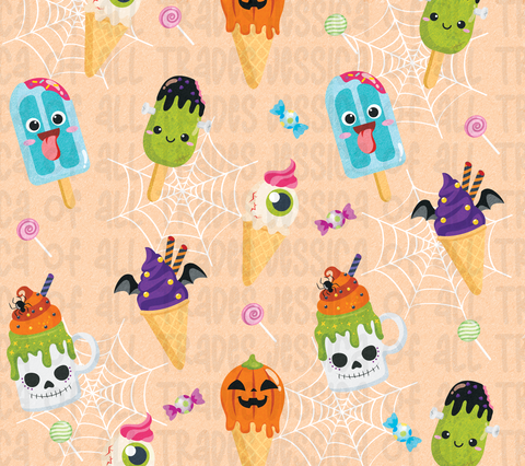 Spooky Halloween Candy Tumbler
