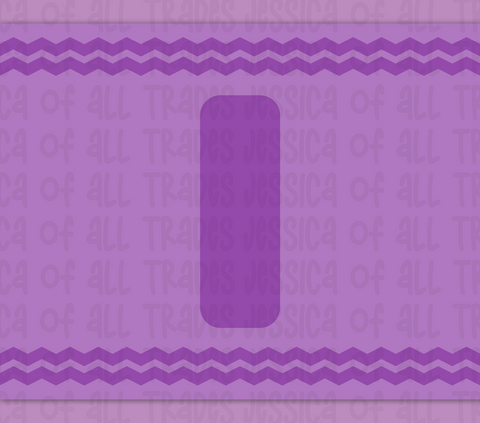 Pastel Purple Crayon Tumbler