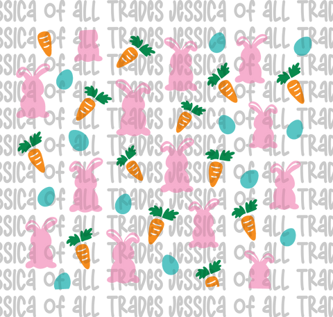Bunnies and Carrots Tumbler