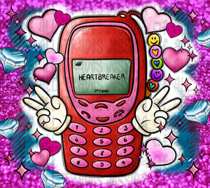 Heartbreaker Phone Tumbler