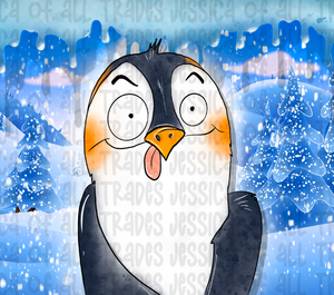 Looney Penguin Tumbler